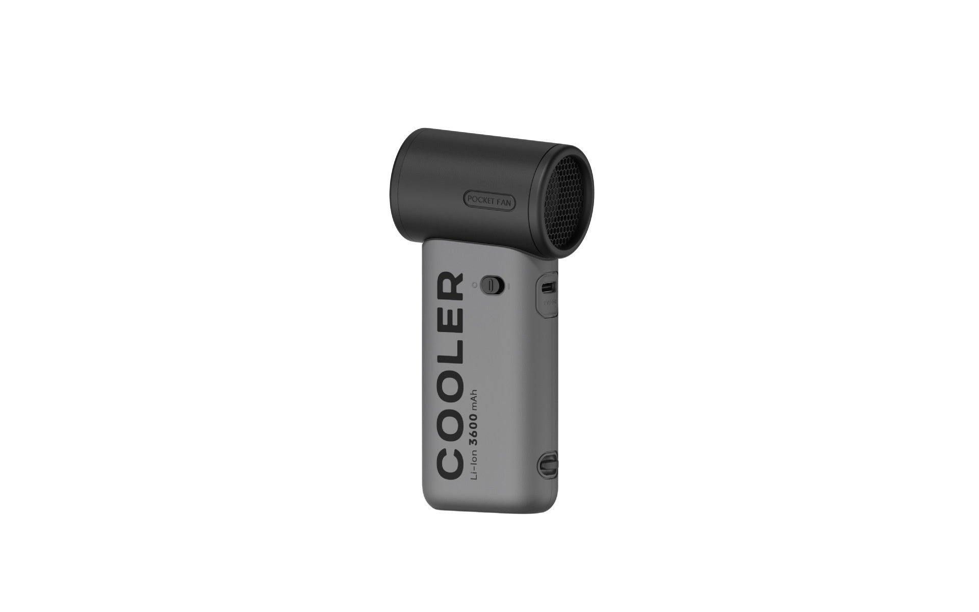 The new violent turbine high-speed handheld fan is an outdoor portable rechargeable usb with stepless speed regulation and high wind force