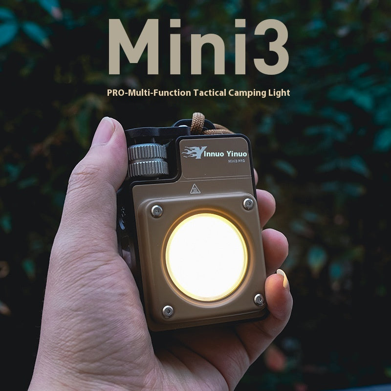 Yinuo MINI3-PRO outdoor camping light, camp light, tactical ultra-long battery life tent light, camping main light, super bright